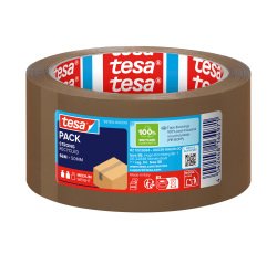 Nastro da imballo tesa® STRONG RECYCLED, avana, 50 mm x 66 m, 6 unità