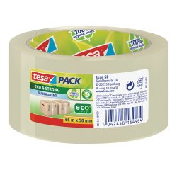 Nastro da imballo tesa® Eco & strong Trasparente 50 mm x 66 m 6 unità