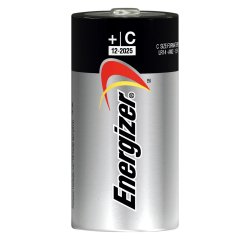 Pile alcaline Energizer 1/2 Torcia C 2 unità