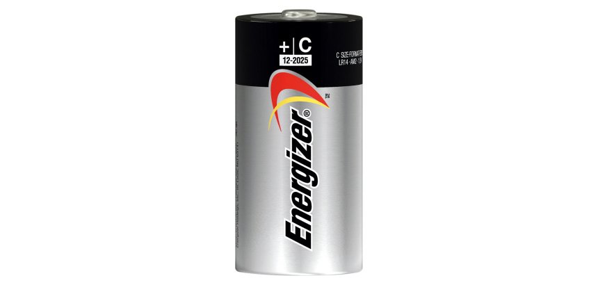 Pile alcaline Energizer 1/2 Torcia C 2 unità