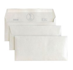 Buste strip Pigna Non standard 100 g/m² bianco senza finestra striscia removibile 25 unità
