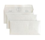 Buste strip Pigna Non standard 100 g/m² bianco senza finestra striscia removibile 500 unità