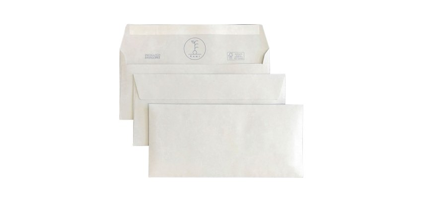 Buste strip Pigna Non standard 100 g/m² bianco senza finestra striscia removibile 500 unità