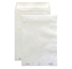 Buste a sacco Pigna 229x162 mm -  C5 100 g/m² bianco senza finestra striscia removibile 500 unità