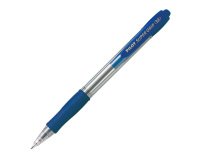 Penna sfera scatto Pilot Super Grip med 12 pezzi 