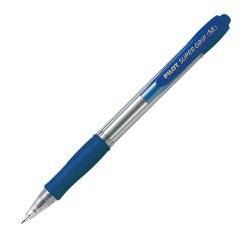 Pilot Ballpoint Pen Super Grip Medium Black Pack 12