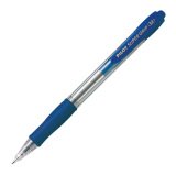 Penne a sfera Pilot Super Grip tratto 0.3 mm blu 12 unità