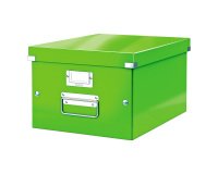 Leitz Click & Store WOW Storage Box A4 Laminated Cardboard Blue 281 x 370 x 200 mm