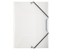 Cartelline a tre lembi con elastico Lumina PP