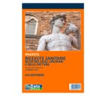 Blocco ricevute sanitarie Data Ufficio Bianco rigato perforato 14,8 x 21,5 cm carta
