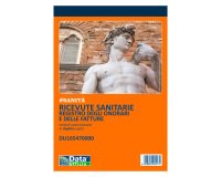 Blocco ricevute sanitarie Data Ufficio Bianco rigato perforato 14,8 x 21,5 cm carta
