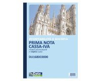 Prima nota cassa e cassa-banca Data Ufficio Bianco rigato perforato 21,5 x 29,7 cm carta