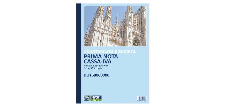 Prima nota cassa e cassa-banca Data Ufficio Bianco rigato perforato 21,5 x 29,7 cm carta