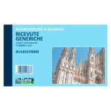 Blocchi ricevute generiche Data Ufficio Bianco rigato perforato 16,8 x 16,8 cm carta