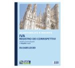 Registri corrispettivi iva Data Ufficio Bianco rigato non perforato 21,5 x 29,7 cm carta