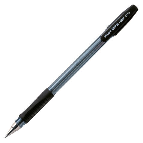 Pilot BPS-GP Ballpoint Pen Black Medium 0.5 mm Refillable Pack of 12