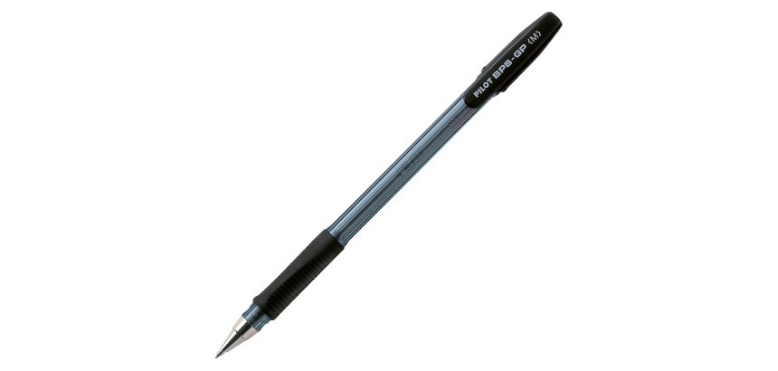 Pilot BPS-GP Ballpoint Pen Black Medium 0.5 mm Refillable Pack of 12