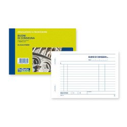 Buoni consegna Data Ufficio Bianco rigato non perforato 11,5 x 16,5 cm carta