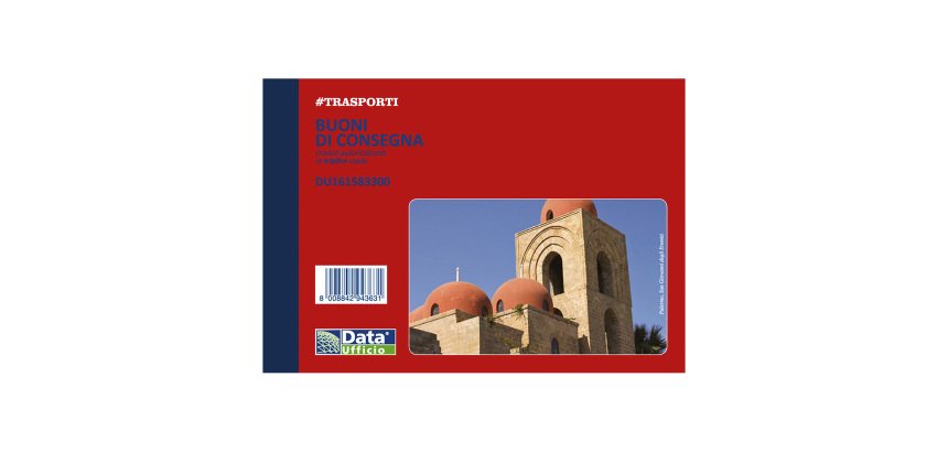 Buoni consegna Data Ufficio Bianco rigato non perforato 11,5 x 16,5 cm carta