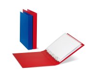 Raccoglitore SEI 4 anelli 30 mm 25x35 cm blu
