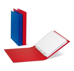 Raccoglitore SEI 4 anelli 30 mm 23 x 33 cm blu