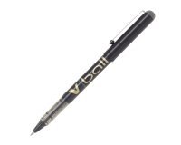 Penne Roller Pilot V Ball tratto medio 0.7 mm nero 12 pezzi
