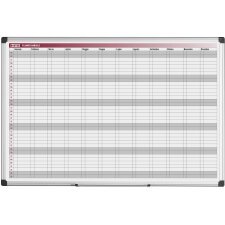 Planning Bi-Office Annuale 90 x 60 cm bianco