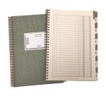 Scadenziario con rubrica Data Ufficio Gennaio-Dicembre 17 x 24 cm