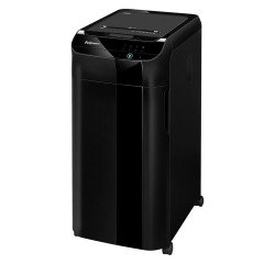 Distruggidocumenti Fellowes Automax 600M, taglio a microframmento, 600 fogli, nero