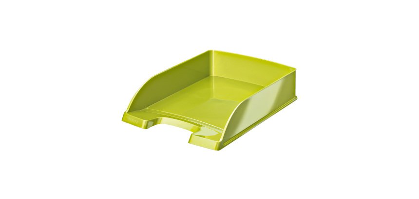 Leitz WOW Letter Tray 5226 A4 Green 25.5 x 35.7 x 7 cm