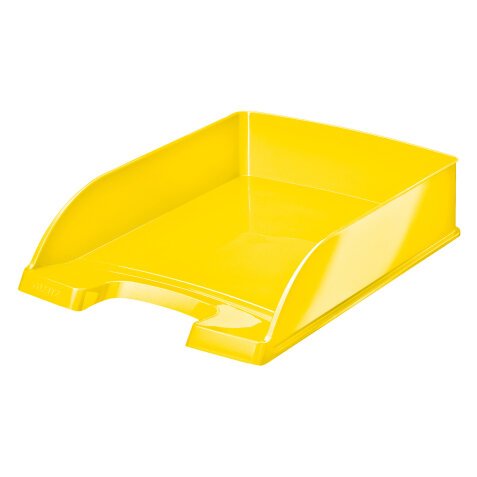 Leitz WOW Letter Tray 5226 A4 Yellow 25.5 x 35.7 x 7 cm