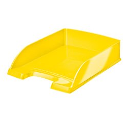 Leitz WOW Letter Tray 5226 A4 Yellow 25.5 x 35.7 x 7 cm