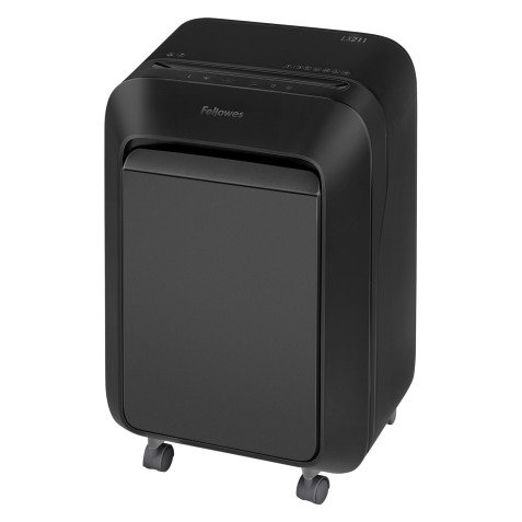 Distruggidocumenti Fellowes LX-211 taglio a microframmento livello di sicurezza P5 - 15 fogli - nero