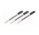 Marcatori STABILO Write-4-all a punta tonda nero 10 pezzi