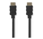 nedis 1 x HDMI Connector to 1 x HDMI Type A (Standard) Connector Cable 2m Black