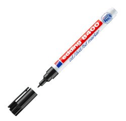 edding 8400 CD/DVD/OHP Permanent Markers, Black - Pack of 10