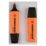 STABILO BOSS ORIGINAL 70/53 Highlighter Orange Medium Chisel 2-5 mm Refillable Pack of 10