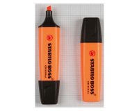 STABILO BOSS ORIGINAL 70/53 Highlighter Orange Medium Chisel 2-5 mm Refillable Pack of 10