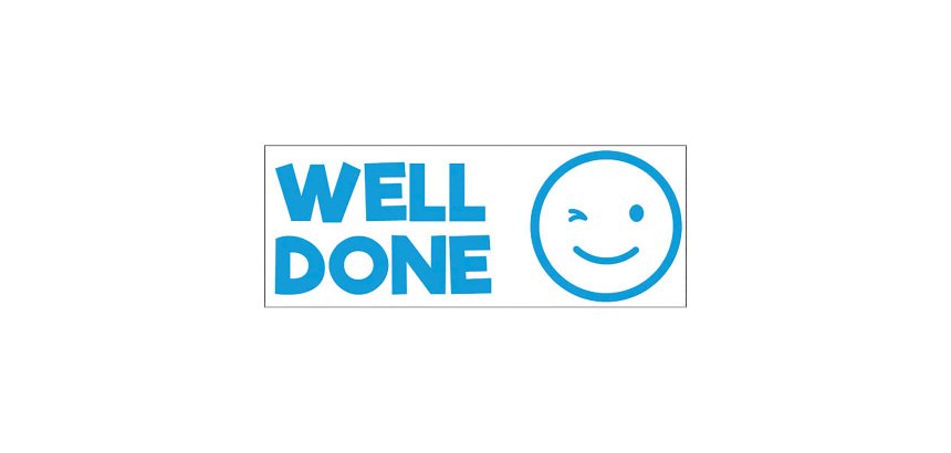 Timbro Trodat Printy 4912 Well done blu