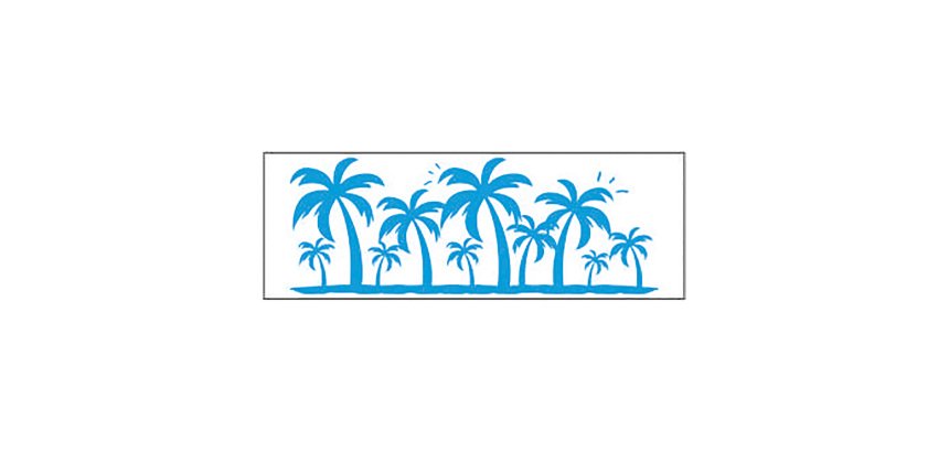 Timbro Trodat Printy 4910 Palme blu