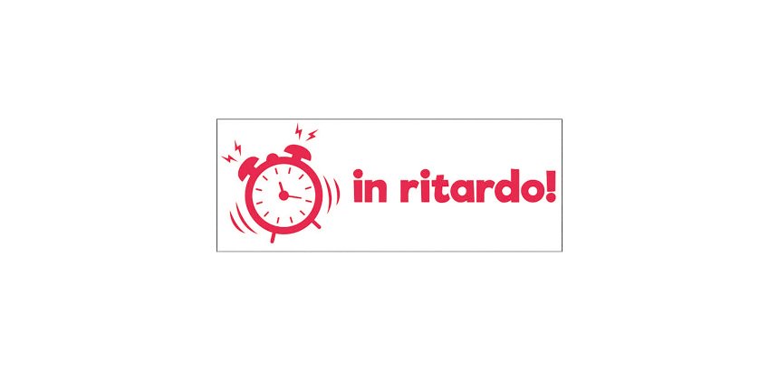 Timbro Trodat Printy 4912 In ritardo rosso