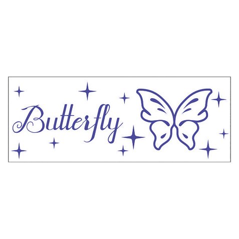 Timbro Trodat Printy 4912 Butterfly bianco