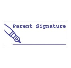 Timbro Trodat Printy 4912 Parent Signature bianco