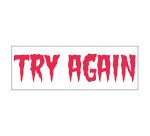 Timbro Trodat Printy 4910 Try Again rosso