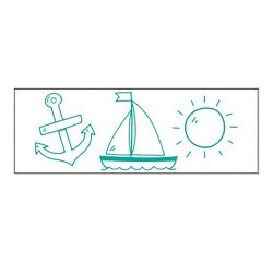 Timbro Trodat Printy 4910 Simboli Mare verde