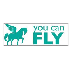 Timbro Trodat Printy 4910 You can Fly verde