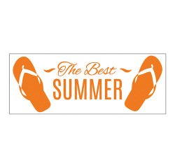 Timbro Trodat Printy 4912 The best summer arancio neon