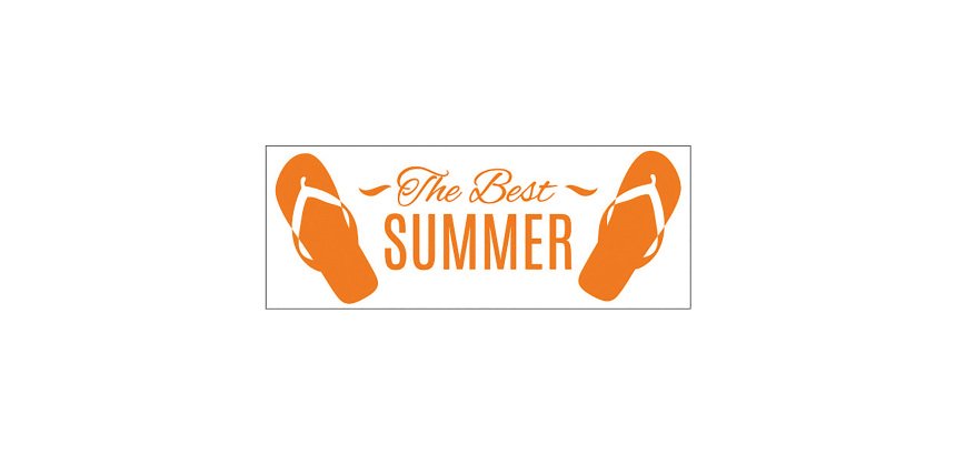 Timbro Trodat Printy 4912 The best summer arancio neon