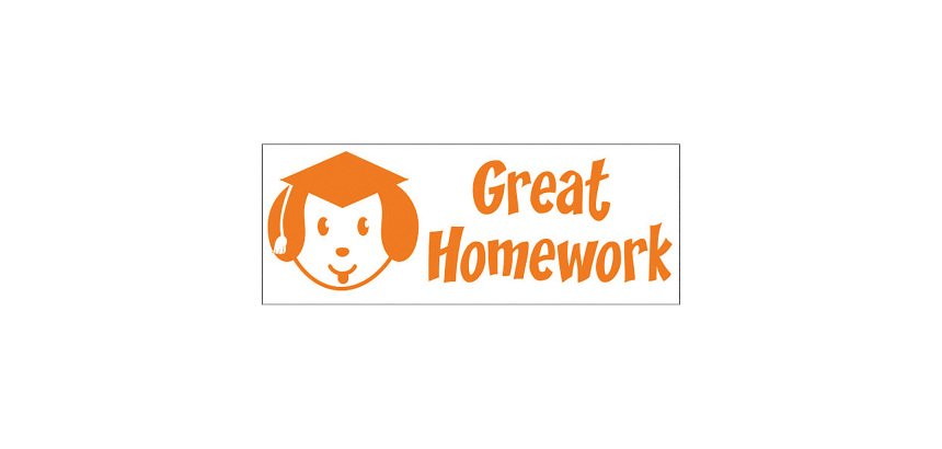 Timbro Trodat Printy 4912 Great homework arancio neon