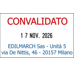 Timbro personalizzabile Trodat Printy 4729 3 x 5 cm multicolore